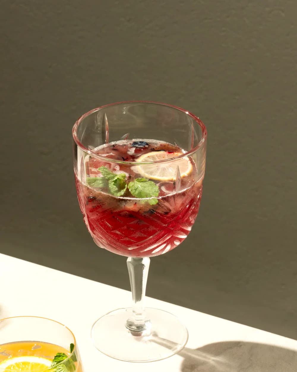 Blueberry Mint Sparkler