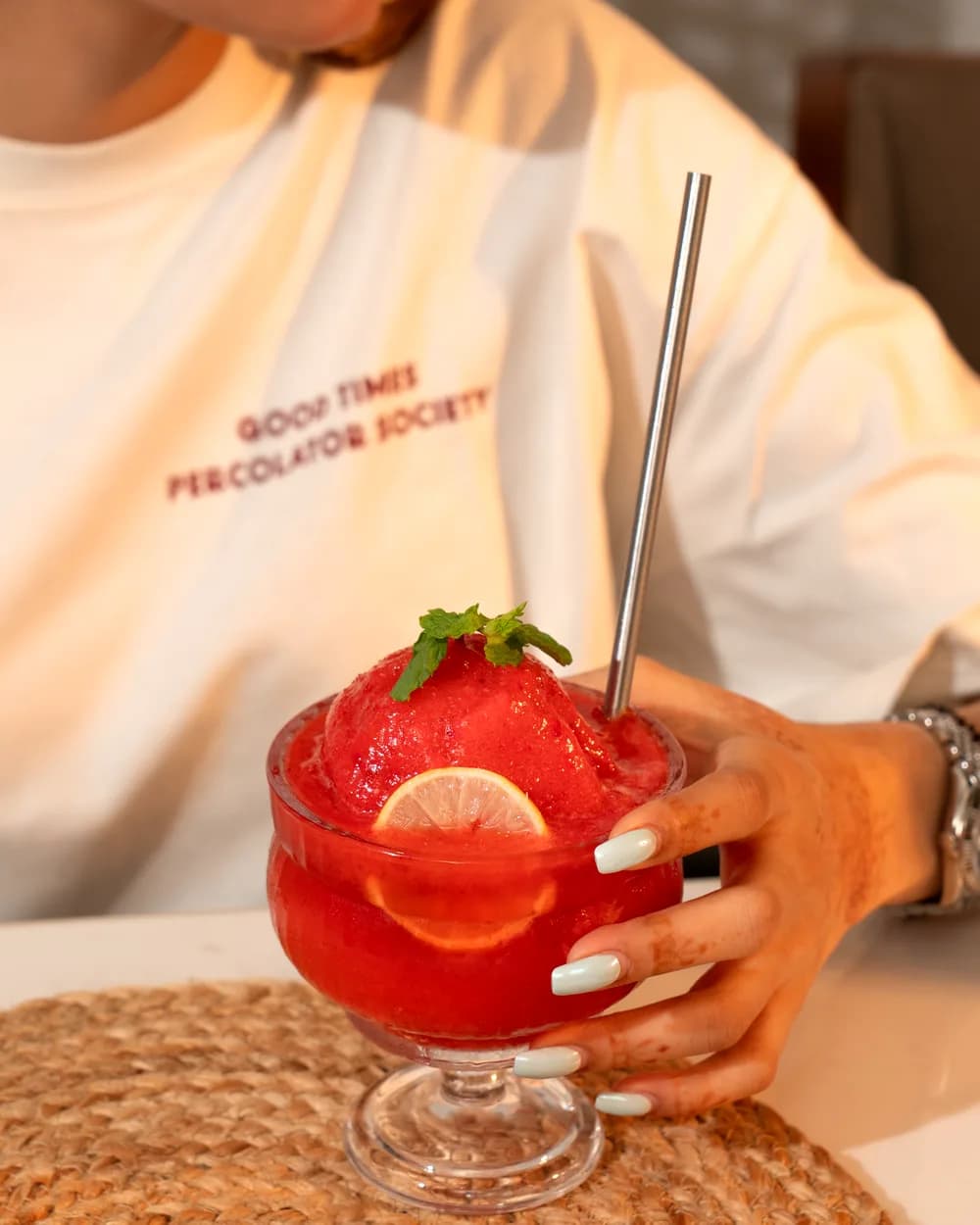 Frozen Strawberry Margherita